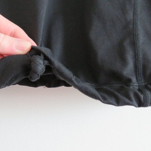 SWEATY BETTY After Class Organic Cotton Sweatshirt in Black Gym Lounge - Size S - Picture 12 of 14